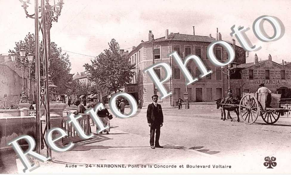 PONT DE LA CONCORDE ET BOULEVARD VOLTAIRE