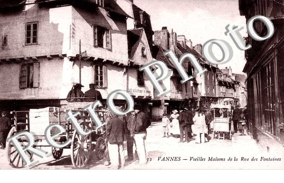Vieilles maisons de la rue des Fontaines