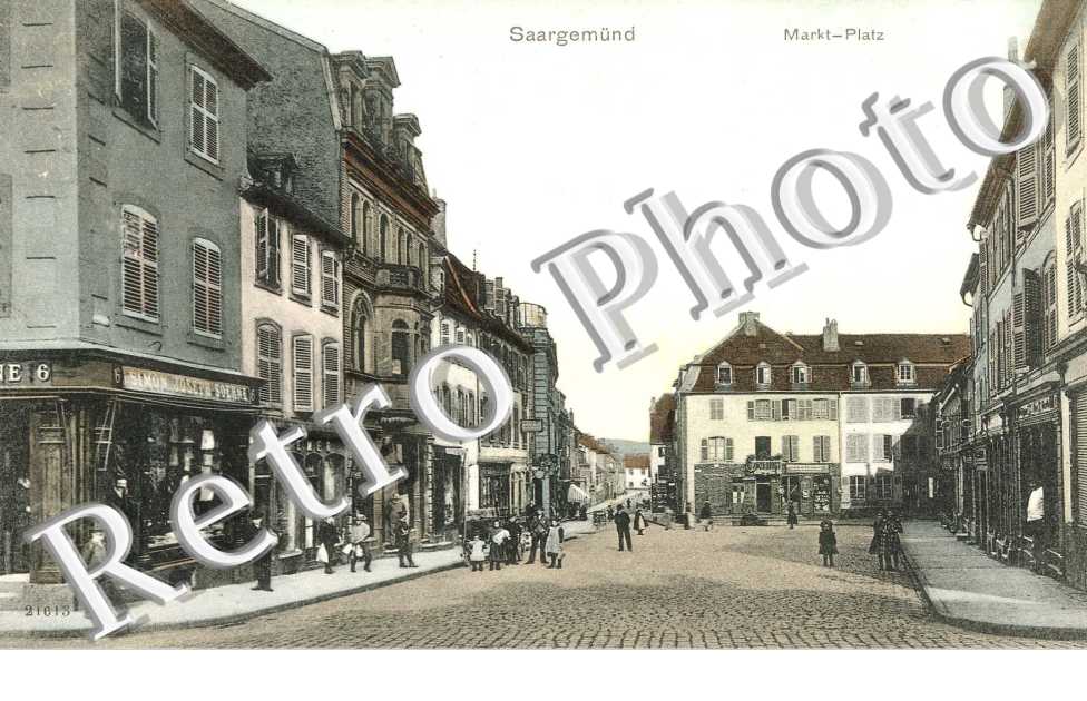 Markt-Platz  (belle carte couleur)