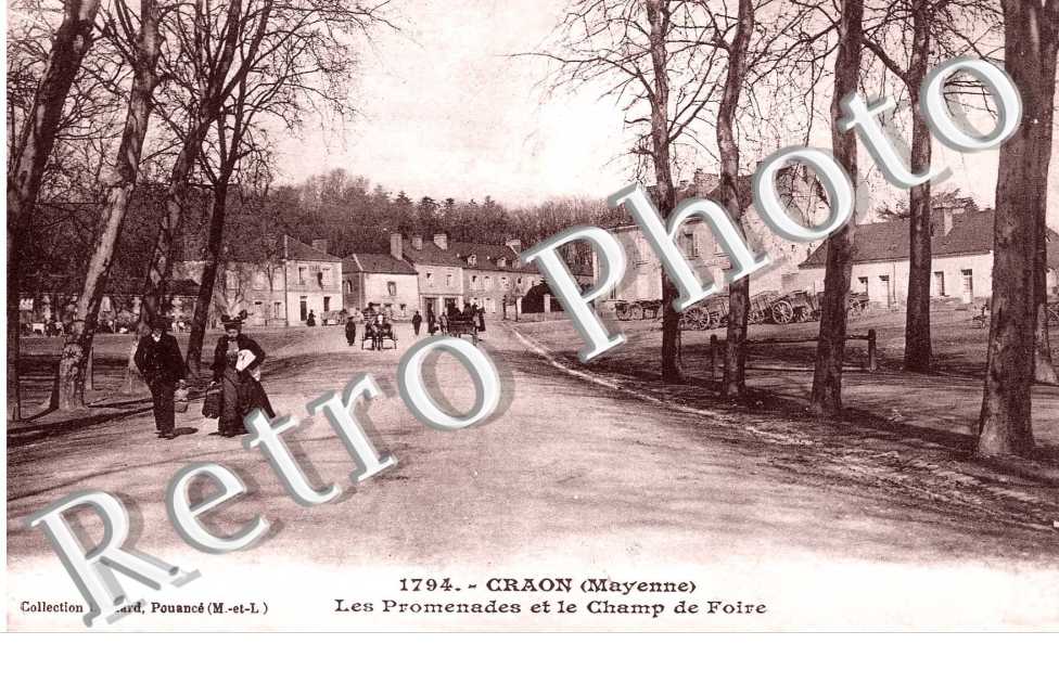 LES PROMENADES et le Champ de Foire