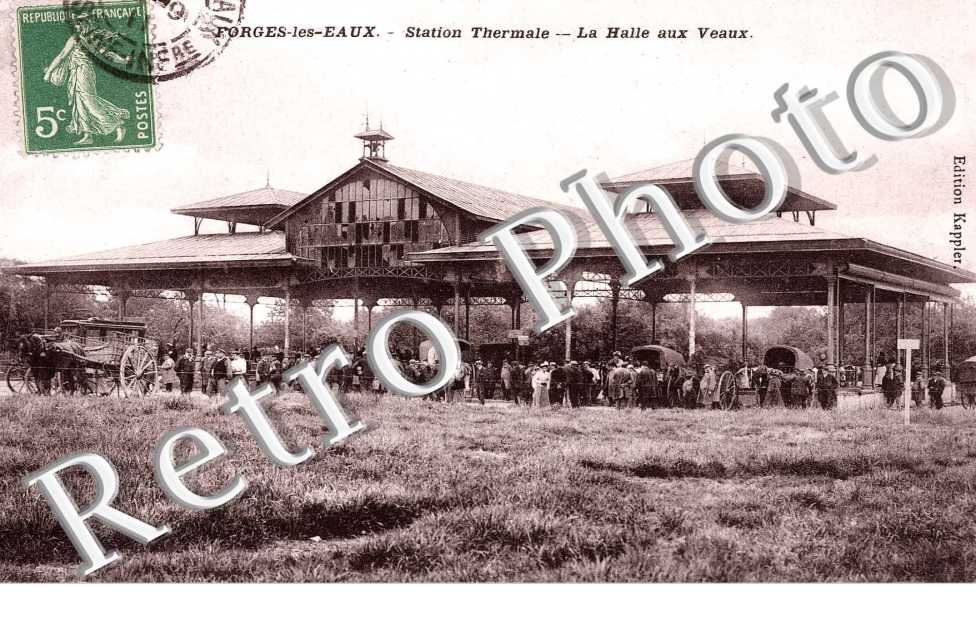 station thermale, la halle aux veaux