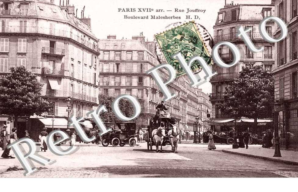 Rue Jouffroy - Boulevard Malesherbes