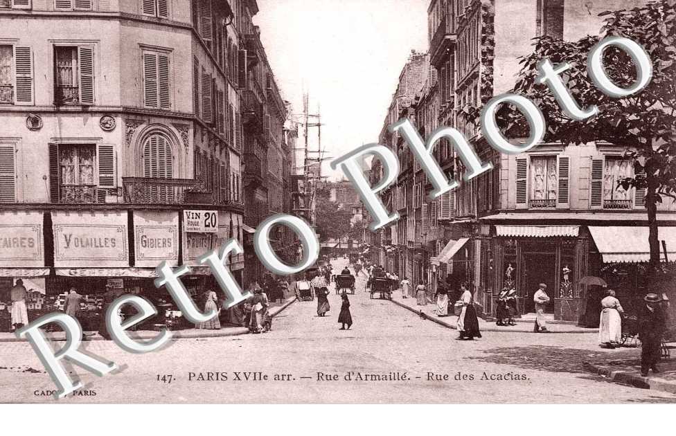 RUE D&#039;ARMAILLE - RUE DES ACACIAS