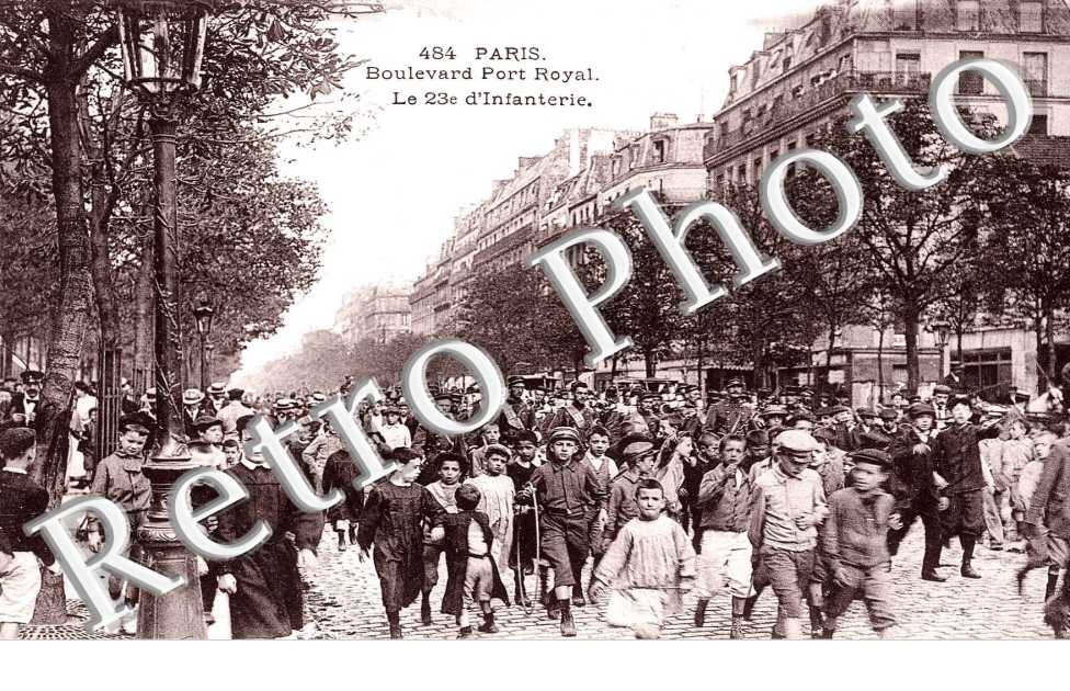 Boulevard PORT ROYAL Le 23e d&#039;infanterie
