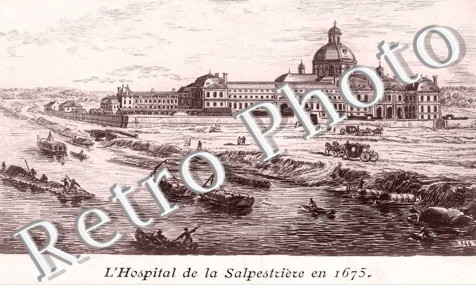 L&#039;HOSPITAL DE LA Salestriere en 1675