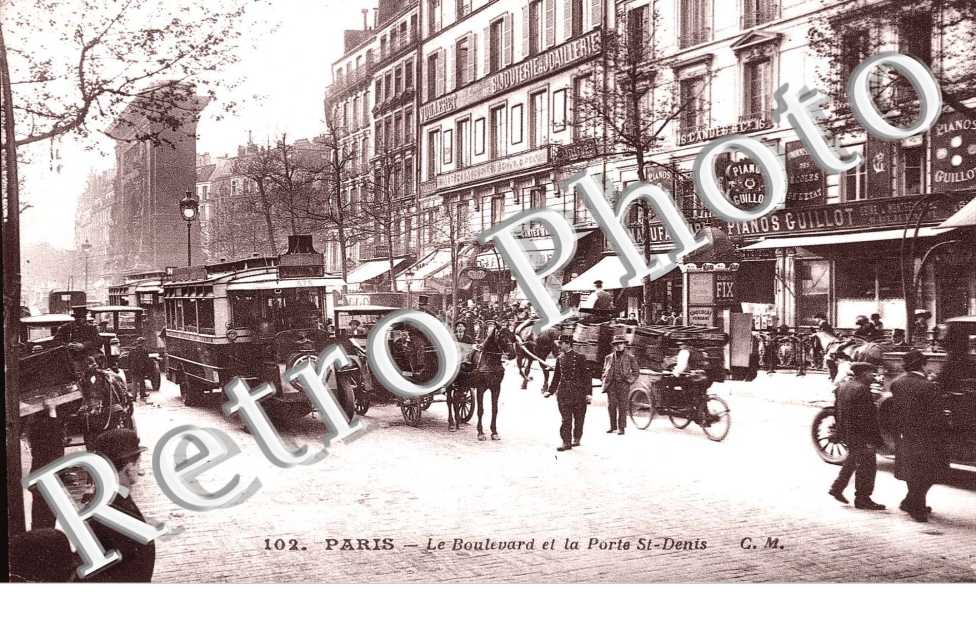 le boulevard Saint Denis
