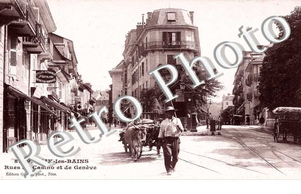 Rues du casino et de Geneve