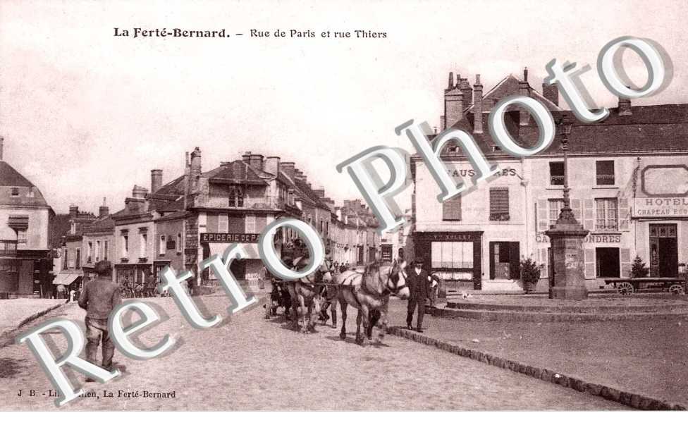 Rue de Paris et rue Thiers