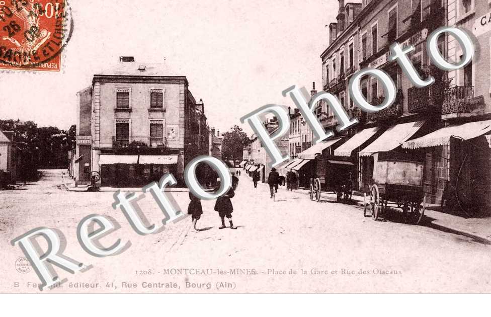 PLACE DE LA GARE et rue des Oiseaux