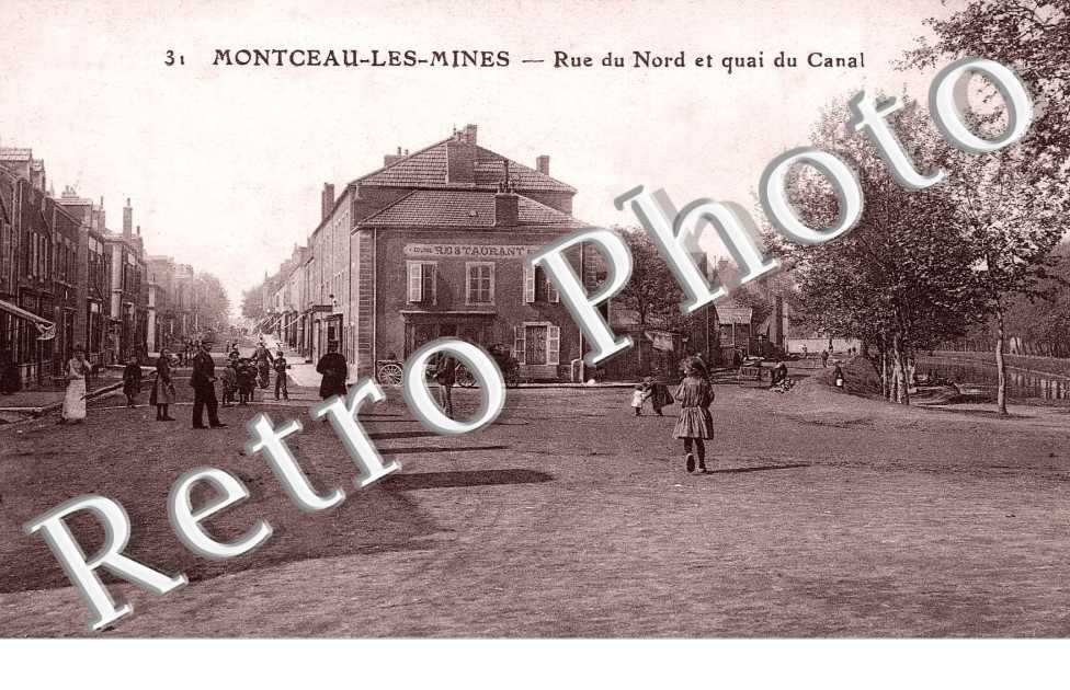 Rue du Nord et quai du canal