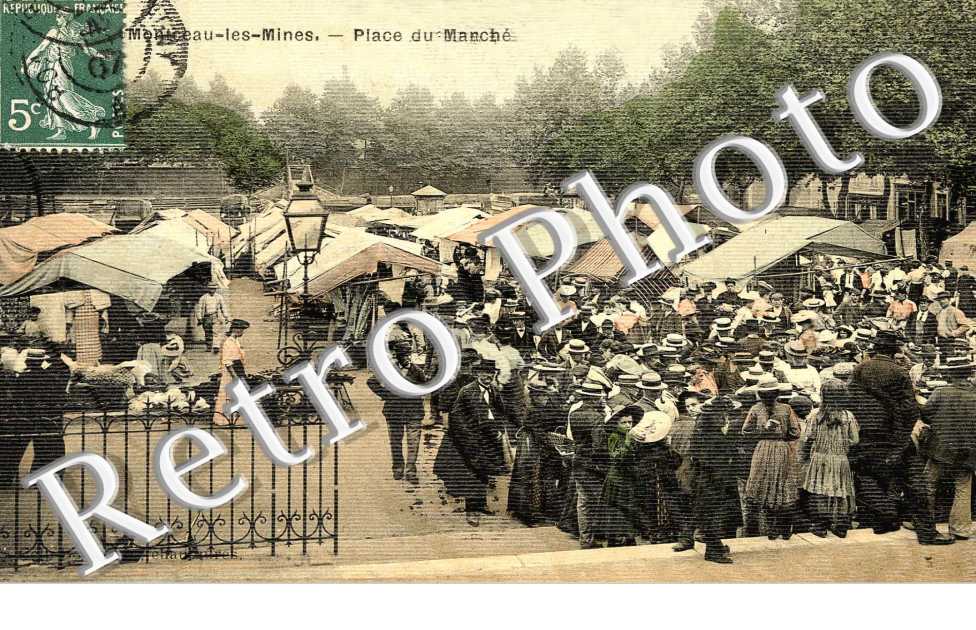 Place du marche (toilee couleur)