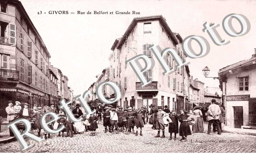 Rue de Belfort et grande rue