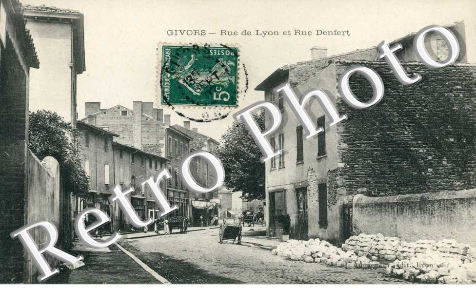 Rue de Lyon et rue Denfert