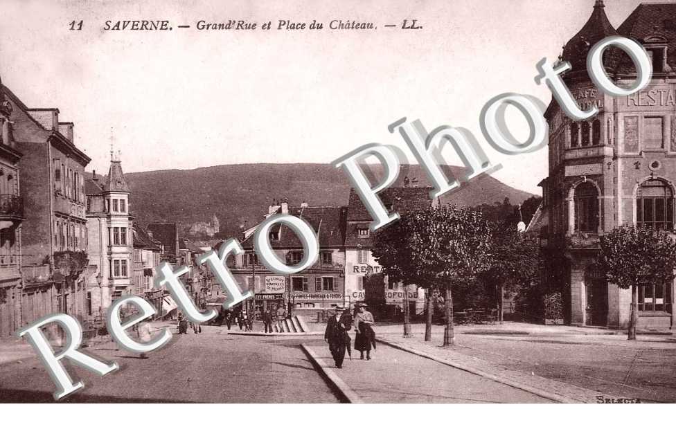 GRANDE RUE ET PLACE DU CHATEAU