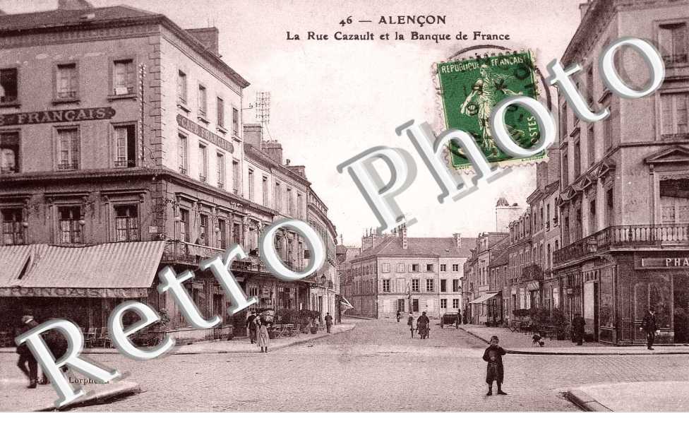 la rue Cazault et la ba,que de France