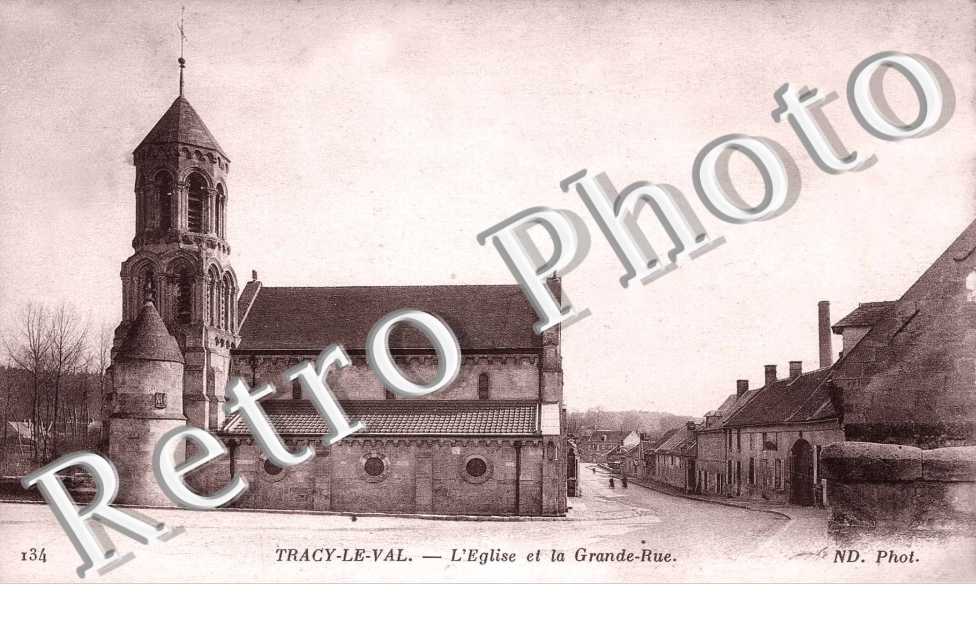 L'EGLISE ET LA GRANDE RUE