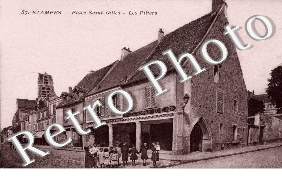 place Saint Gilles, Les Piliers