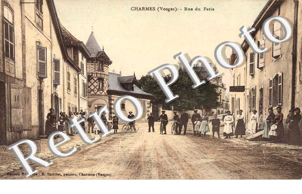 rue du Patis  (belle carte couleur)