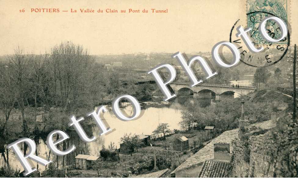 la Vallee du Clain au Pont du Tunnel