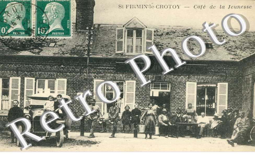 SAINT FIRMIN LES CROTOY cafe de la jeunesse