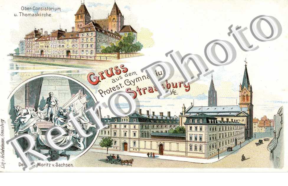 Gruss aus dem Protest. Gymnasium