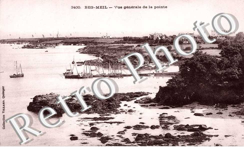 Beg Meil Vue generale de la pointe