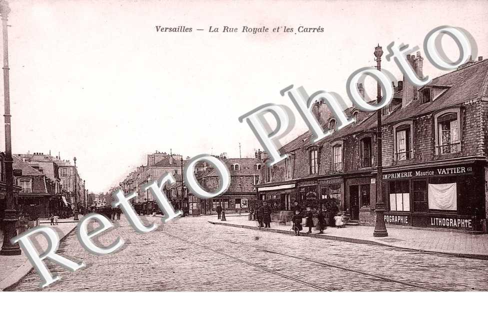 LA RUE ROYALE et les Carres