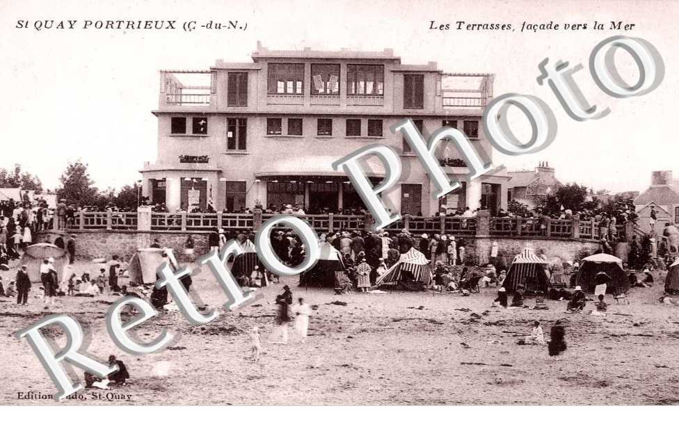 les terrasses, facade vers la mer
