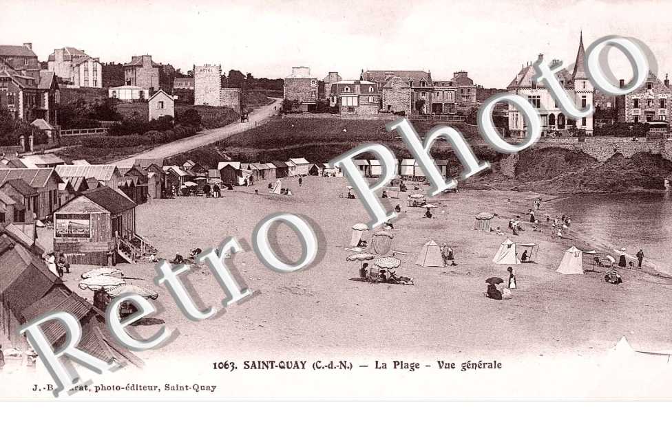 La plage vue generale