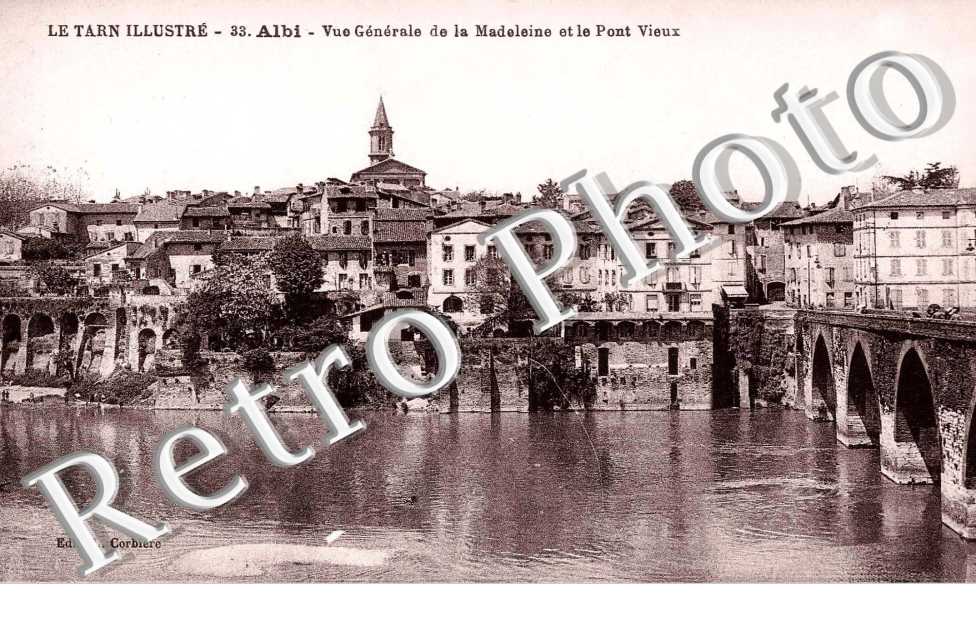 Vue Générale de la Maseleine et le Pont Vieux