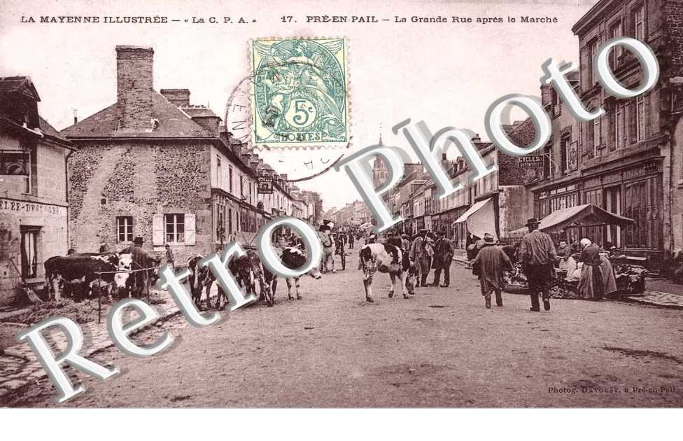 la grande rue apres le marche