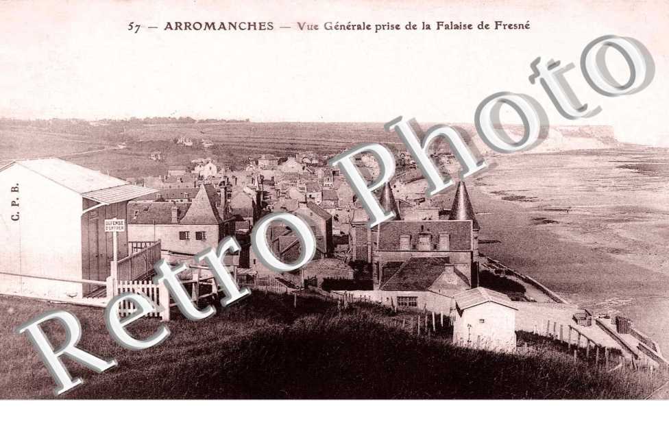 VUE PRISE DE LA FALAISE DE FRESNE