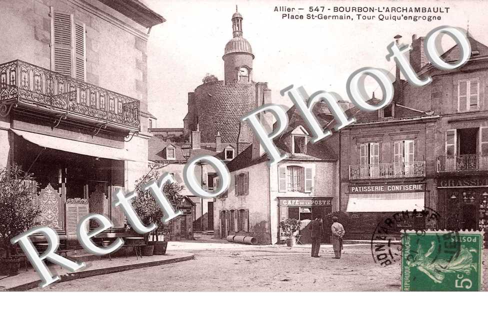 place Saint-Germain Tour Quiqu'engrogne