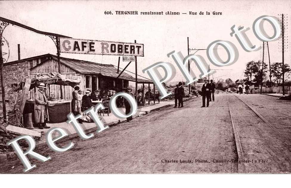 rue de la gare Cafe Robert