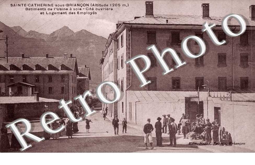 Sainte Catherine sous Briancon, Batiments de l&#039;Usine a Soie, Cite ouvriere