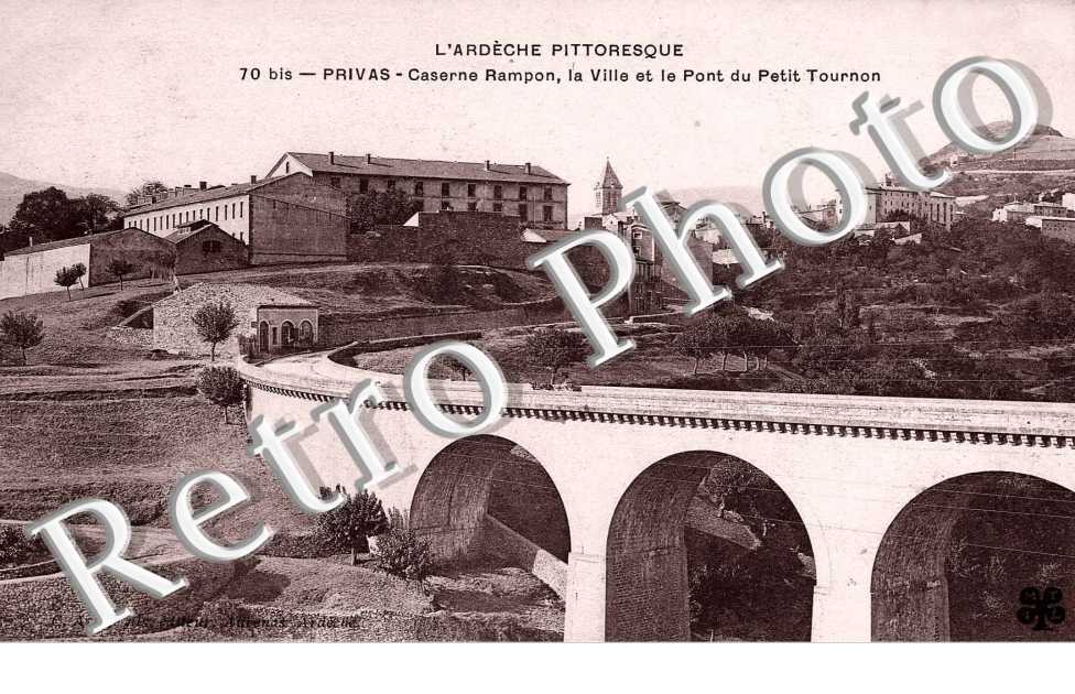 Caserne Rampon et le pont du Petit Tournon