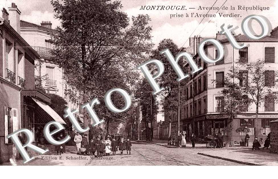 Avenue de la republique prise à l&#039;avenue Verdier