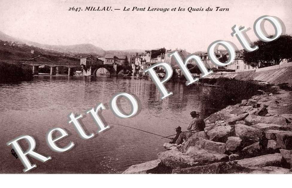 Le pont Lerouge et les quais du Tarn