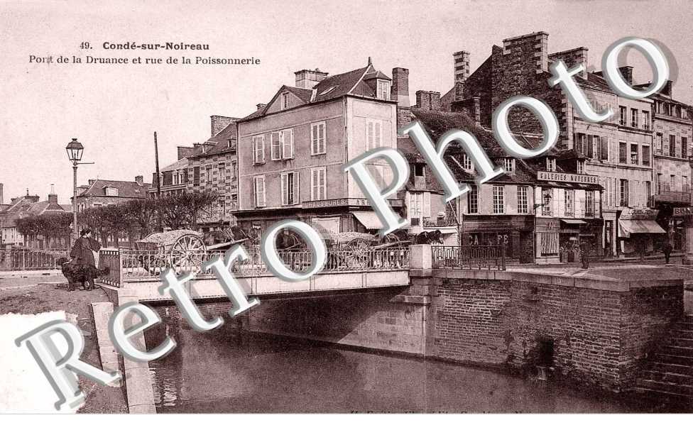 port de la druance et rue de la poissonnerie