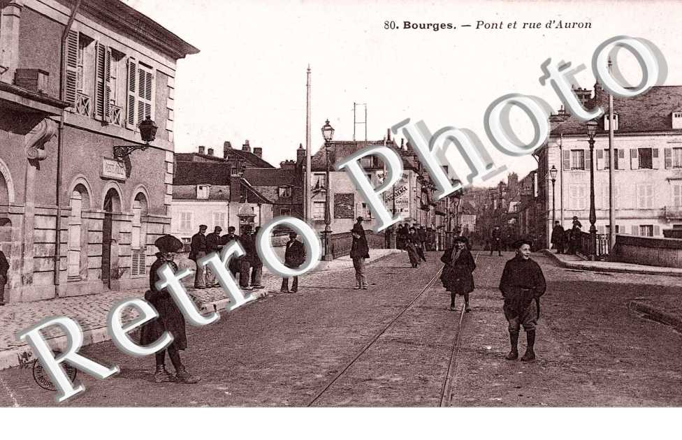 pont et rue d&#039;Auron