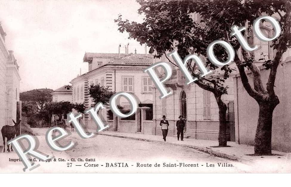 Route de Saint-Florent - les villas
