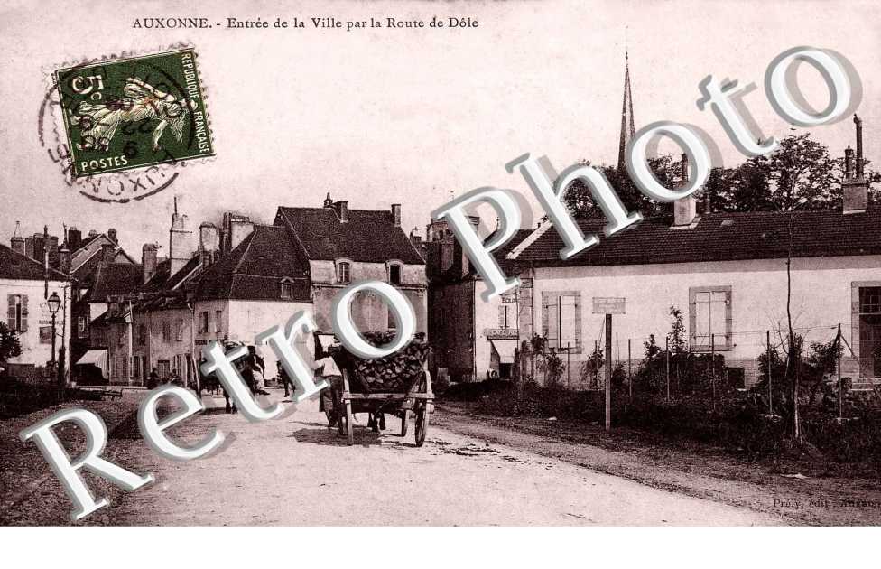 entree de la Ville par la route de Dole
