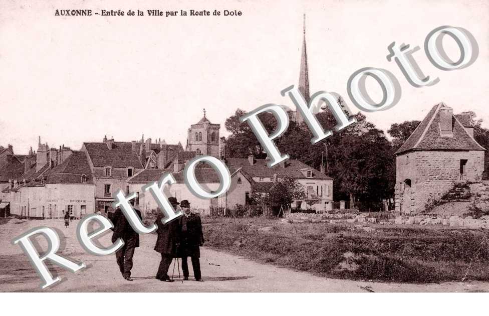 entree de la Ville par la route de Dole