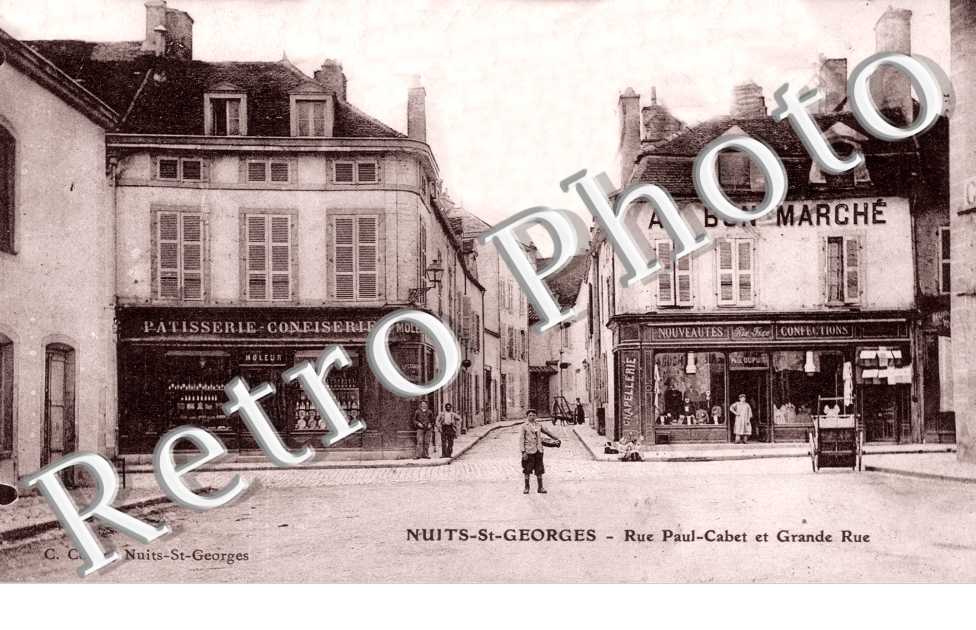 Rue Paul Cabet et Grande Rue