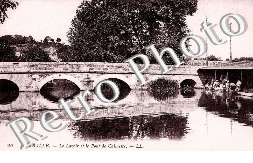 le Lavoir et le Pont Calmette