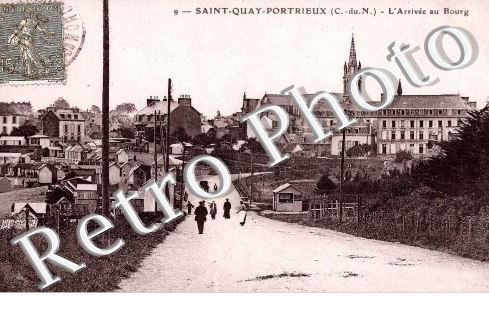 l&#039;arrivee au bourg