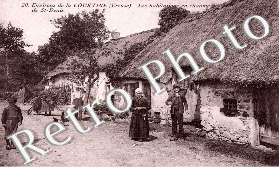 Les habitations en chaume de Saint Denis