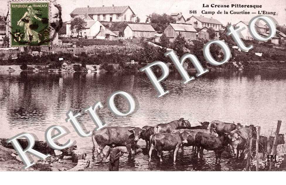 camp, l'etang