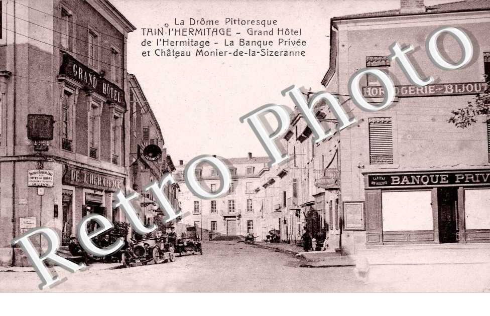 Grand hotel de l&#039;Hermitage- la banque privee et chateau Monier de la Sizeranne
