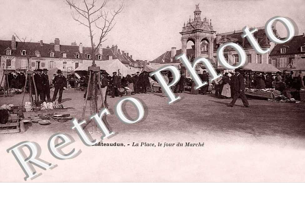 la place, le jour du marche